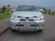Toyota Hilux 2006–2015 Kenguru lok QT007 (nerjaveče jeklo) fotografija 3