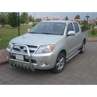 Kenguru lok QT007 (nerjaveče jeklo) Toyota Hilux 2006–2015 fotografija 2