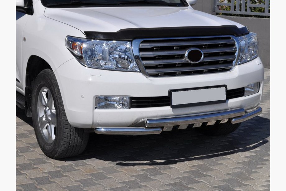 Toyota Land Cruiser 200 2007–2021 Sprednji zaščitni lok ST015 (nerjaveče jeklo) Image