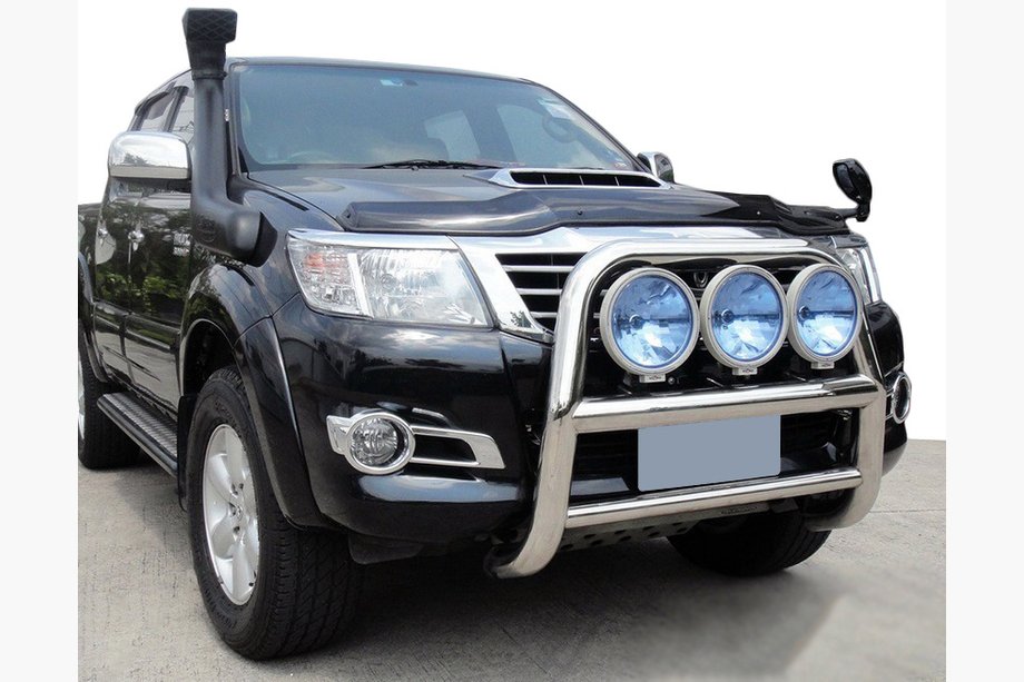 Toyota Hilux 2006–2015 Prednji zaščitni lok WT018 (inox) Image