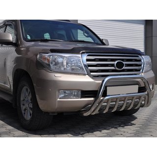 Sprednji zaščitni lok WT002 (nerjaveče jeklo) Toyota Land Cruiser 200 2007–2021 fotografija 1