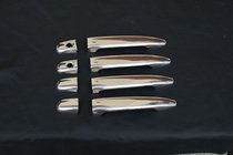 Toyota Land Cruiser Prado 120 2002–2009 Kromirani pokrovi kljuk (nekomplet, 3 kosi, plastika) fotografija 1
