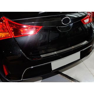 Zaščitna letev za zadnji odbijač Nataniko (HB, nerjaveče jeklo) Toyota Auris 2012–2018 fotografija 1