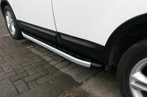 Nissan Qashqai 2010–2014 Stranske stopnice Fullmond (2 kos, aluminij) fotografija 5
