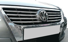 Volkswagen Passat B6 2006–2012 Obloge za masko (8 kos, nerjaveče jeklo) fotografija 1