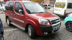 Fiat Doblo I 2005–2010 Široki vratni molding (4 kosi, nerjaveče jeklo) Carmos - turško nerjaveče jeklo fotografija 4