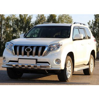 Sprednji zaščitni lok ST015 (nerjaveče jeklo) Toyota Land Cruiser Prado 150 2009–2023 fotografija 1