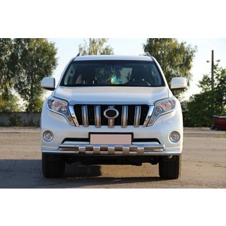 Sprednji zaščitni lok ST015 (nerjaveče jeklo) Toyota Land Cruiser Prado 150 2009–2023 fotografija 2
