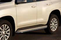 Toyota Land Cruiser Prado 150 2009–2023 Zaščita stranskih pragov BB004 (2 kosa, nerj.) fotografija 1