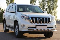 Toyota Land Cruiser Prado 150 2009–2023 Sprednji zaščitni lok ST015 (nerjaveče jeklo) fotografija 4