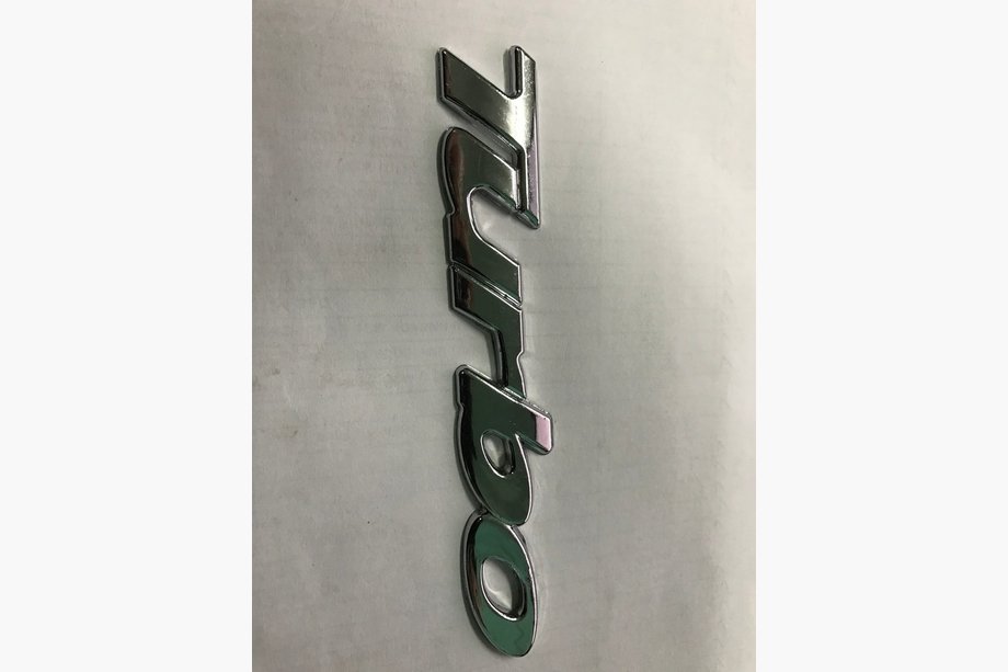 Audi 80/90 1987–1996 Napis Turbo (dolžina 130 mm) Image