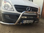 Mercedes Sprinter W906 2006–2018 Prednji zaščitni lok WT003-Plus (nerj.) fotografija 4
