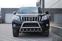 Toyota Land Cruiser Prado 150 2009–2023 Prednji zaščitni lok WT003 (nerjaveče jeklo) fotografija 4