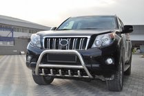 Toyota Land Cruiser Prado 150 2009–2023 Prednji zaščitni lok WT003 (nerjaveče jeklo) fotografija 5
