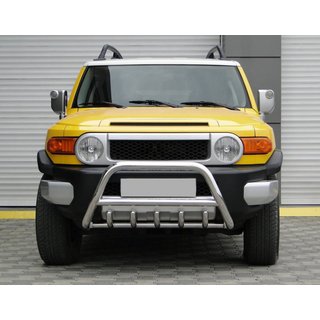 Prednji zaščitni lok WT003 (nerjaveče jeklo) Toyota FJ Cruiser 2006–2022 fotografija 1