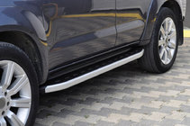 Toyota Fortuner 2006–2015 Stranske stopnice Fullmond (2 kos, aluminij) fotografija 1