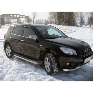 Zunanja okenska obroba (4 kosi, inox) Toyota Rav 4 2006–2013 fotografija 2