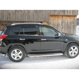 Pokrovi kljuk (nerjavno jeklo) Toyota Rav 4 2006–2013 fotografija 3