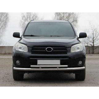 Sprednji zaščitni lok ST014-1 (nerjaveče jeklo) Toyota Rav 4 2006–2013 fotografija 1
