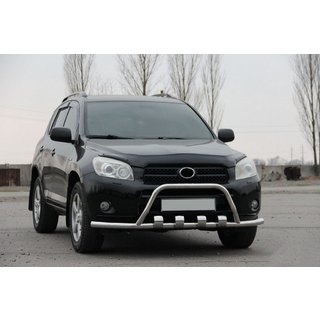Sprednji zaščitni lok WT-ST15 (nerjaveče jeklo) Toyota Rav 4 2006–2013 fotografija 2