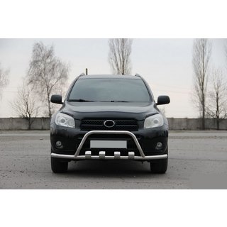 Sprednji zaščitni lok WT-ST15 (nerjaveče jeklo) Toyota Rav 4 2006–2013 fotografija 3