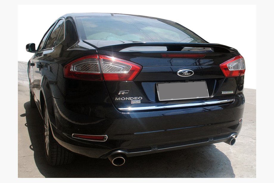 Ford Mondeo 2008–2014 Zaščitna letev roba prtljažnika (nerjaveče jeklo) Image