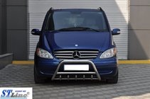 Mercedes Viano 2004–2014 Prednji zaščitni lok WT003/004 (nerjaveče jeklo) 60 mm, z napisom fotografija 4