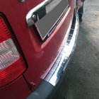 Volkswagen Caddy 2004–2010 Zaščitna letev za zadnji odbijač z velikim pregibom (Elite, nerjavno jeklo) fotografija 1