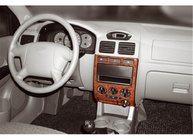 Kia Rio 2000–2005 Obloge armaturne plošče (2002-2005) Aluminij fotografija 2