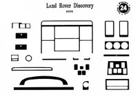 Land Rover Discovery II 1998–2004 Obloge armaturne plošče Les fotografija 2