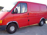 Ford Transit 1991–2000 Nerjaveče obrobe blatnikov (4 kosi) fotografija 1