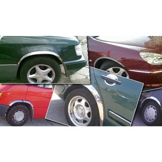 Nerjaveče obrobe blatnikov (4 kosi) Mercedes T1 (207-410) 1977–1995 fotografija 2