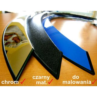 Nerjaveče obrobe blatnikov (4 kosi) Mercedes T1 (207-410) 1977–1995 fotografija 4
