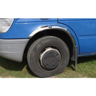 Nerjaveče obrobe blatnikov (4 kosi) Mercedes Sprinter W901/902/903/904/905 1995–2006 fotografija 1