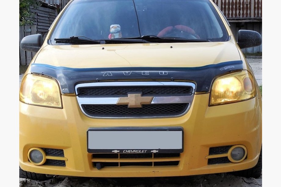 Chevrolet Aveo T250 2005–2011 Deflektor pokrova motorja SD (VIP) Image