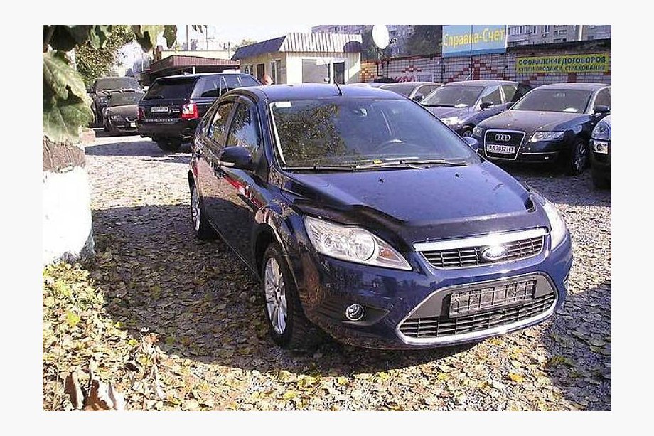 Ford Focus II 2008–2011 Deflektor pokrova motorja (VIP) Image