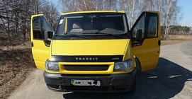 Ford Transit 2000–2014 Deflektor pokrova motorja 2000-2006 VIP fotografija 1