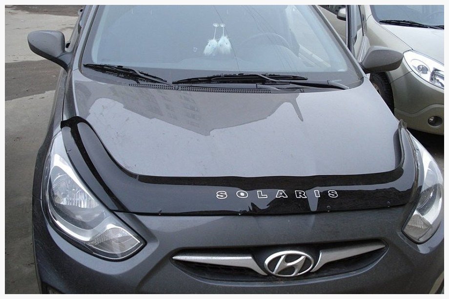 Hyundai Accent 2011–2017 Deflektor motornega pokrova 2010-2014 (VIP) Image