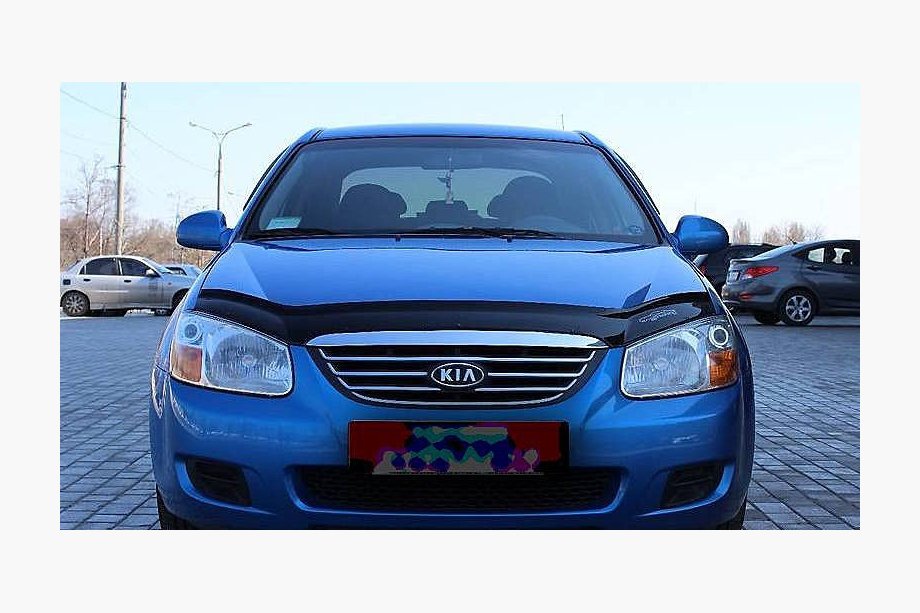 Kia Cerato 1 2004–2009 Deflektor pokrova motorja (VIP) Image