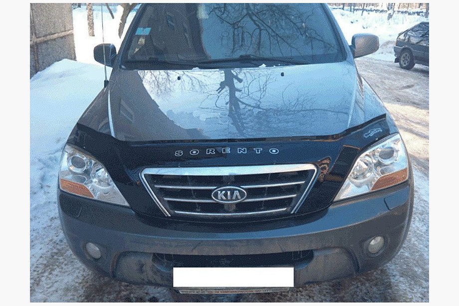 Kia Sorento I BL 2002–2009 Deflektor pokrova motorja (VIP) Image