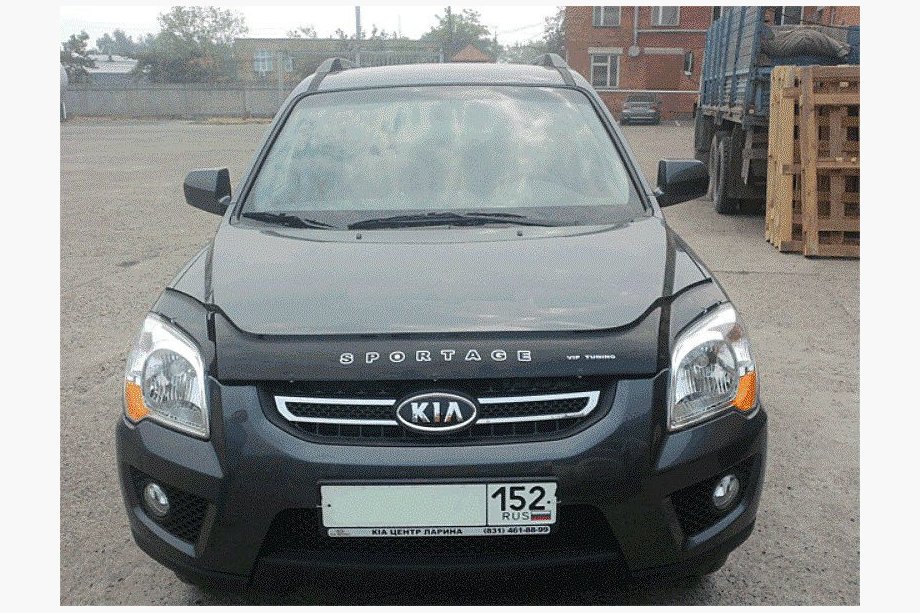 Kia Sportage 2004–2010 Deflektor pokrova motorja (VIP) Image