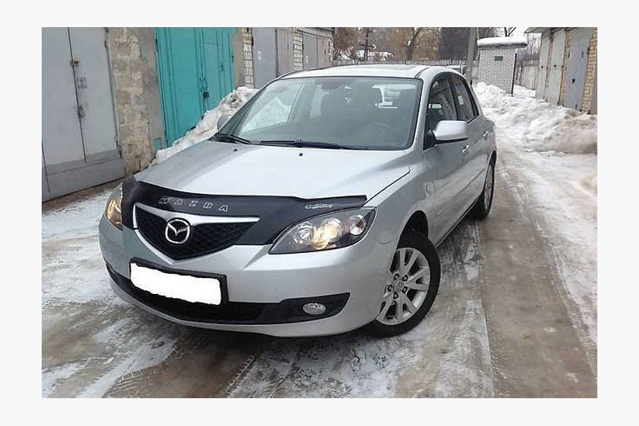 Mazda 3 2003–2009 Deflektor pokrova motorja HB (VIP) Image