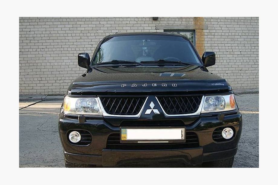 Mitsubishi Pajero Sport 1996–2007 Deflektor pokrova motorja (VIP) Image