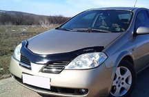 Nissan Primera P12 2002–2007 Deflektor pokrova motorja (VIP) fotografija 1
