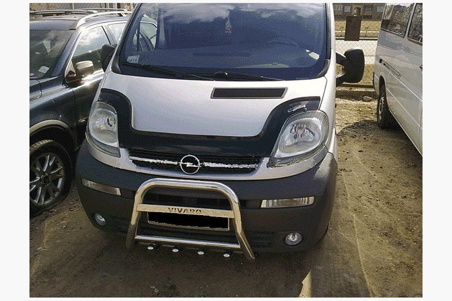 Opel Vivaro 2001–2015 Dolgi deflektor pokrova motorja (VIP) Image