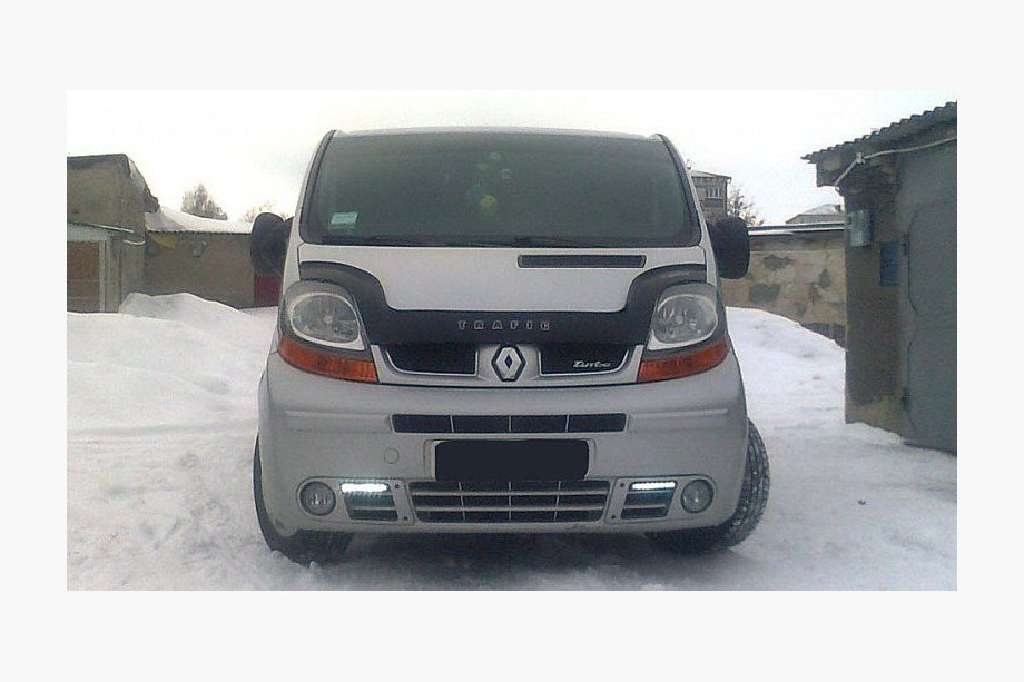 Renault Trafic 2001–2015 Dolgi deflektor pokrova motorja (VIP) Image