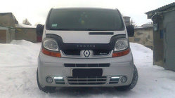 Renault Trafic 2001–2015 Dolgi deflektor pokrova motorja (VIP) fotografija 1