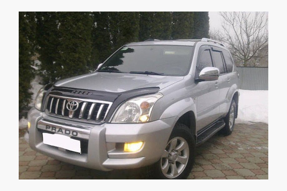 Toyota Land Cruiser Prado 120 2002–2009 Deflektor pokrova motorja (VIP) Image