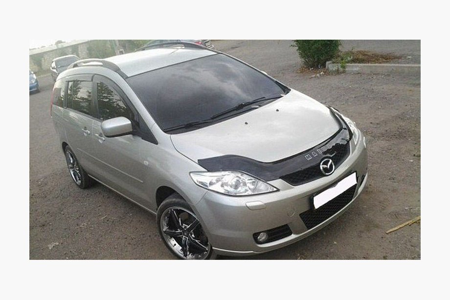 Mazda 5 2010–2018 Deflektor pokrova motorja (VIP) Image