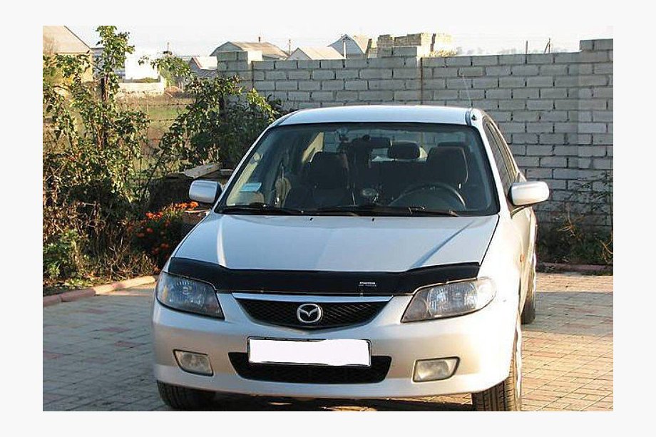 Mazda 323 1977–2003 Deflektor pokrova motorja (VIP) Image